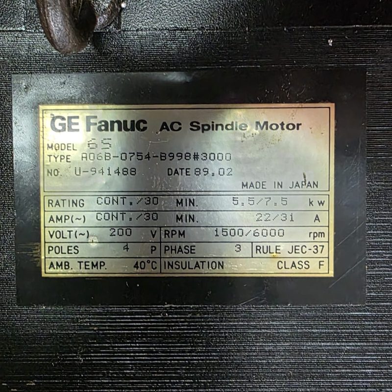 AC Spindle Motor